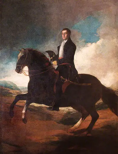 Retrato ecuestre del primer duque de Wellington Francisco de Goya